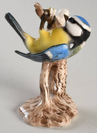 Bird Figurines Blue Titmouse-Glossy - Boxed