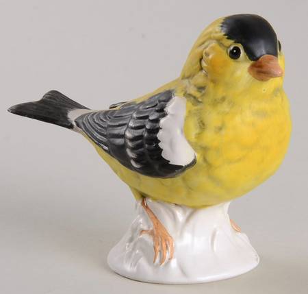 Bird Figurines Common Goldfinch - No Box