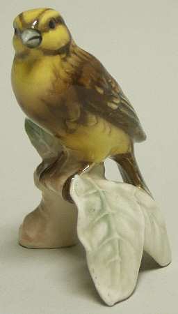 Bird Figurines Yellow Hammer - No Box