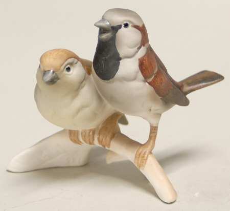 Bird Figurines Sparrows - Boxed
