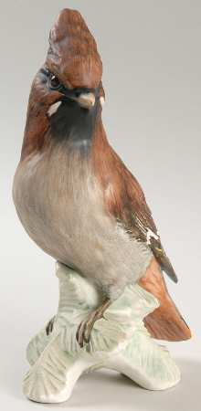 Bird Figurines Waxwing - Boxed