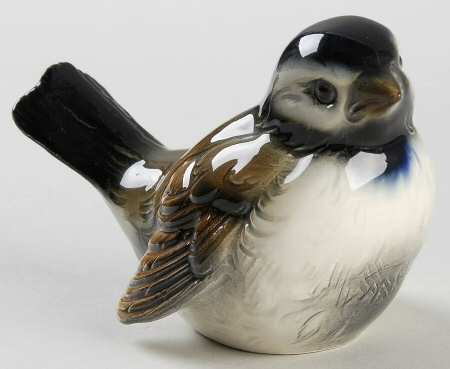 Bird Figurines Sparrow-Brown - No Box