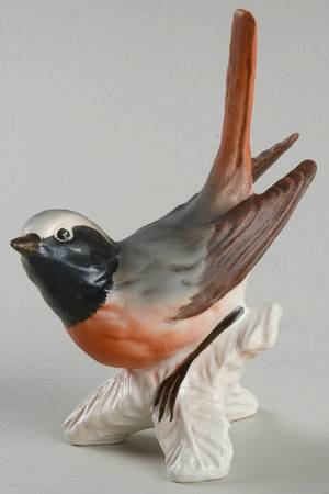 Bird Figurines Redstart-Matte - No Box