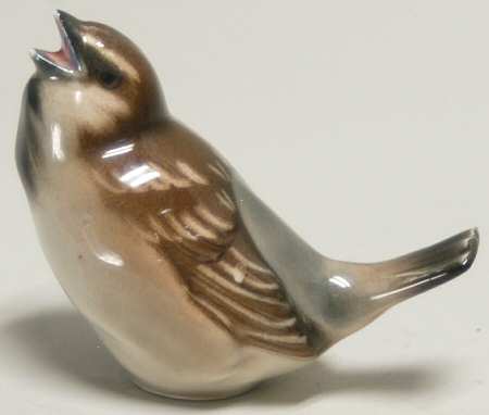 Bird Figurines Sparrow - No Box