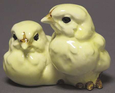 Bird Figurines Baby Chicks - Boxed