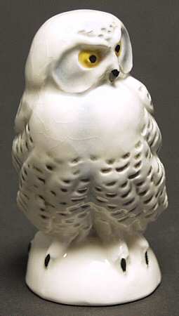 Bird Figurines White Owl - Boxed
