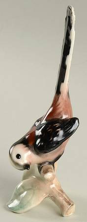 Bird Figurines Long-Tailed Titmouse - No Box