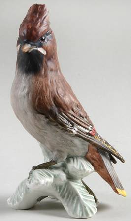 Bird Figurines Cedar Waxwing - No Box
