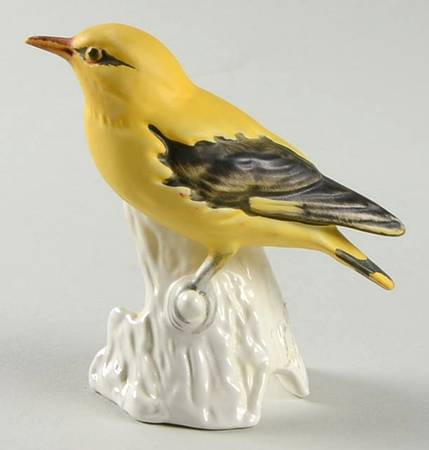 Bird Figurines Yellow Bird - No Box