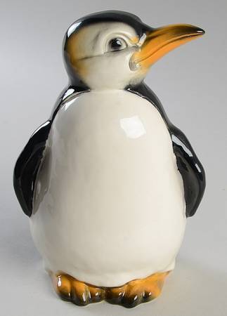 Bird Figurines Penguin Bank - No Box