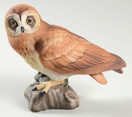 Bird Figurines Owl - Boxed