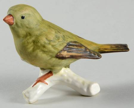 Bird Figurines Greenfinch - With Box Bx387