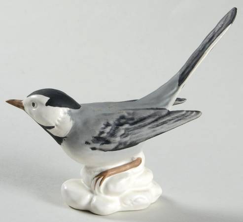 Bird Figurines White Wagtail - Boxed