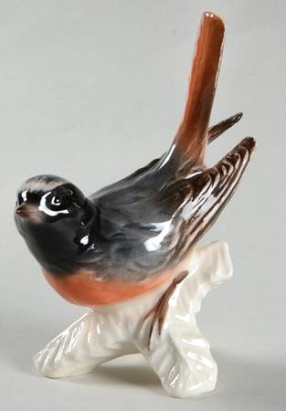Bird Figurines Redstart - Boxed