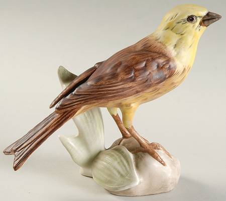 Bird Figurines Yellow Hammer - No Box