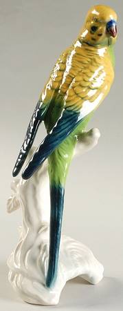 Bird Figurines Parakeet - No Box 235