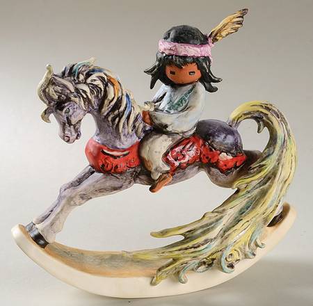 De Grazia Figurines My Beautiful Rockinghorse - No Box