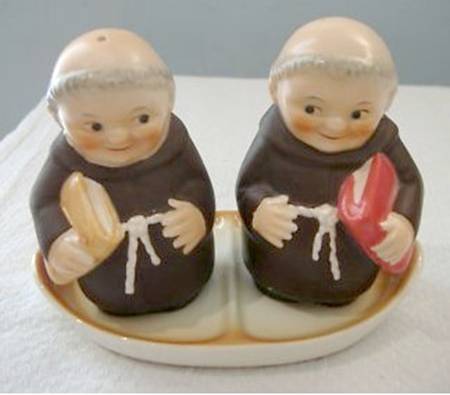Friar Tuck Tm3-Salt & Pepper-Bible With Tray - Tm3-Salt & Pepper Book Set 3pc