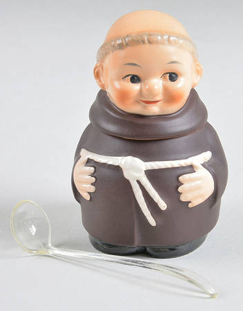 Friar Tuck Tm3-Mustard Jar W/ Lid & Spoon - Tm3-Mustard Jar W/ Lid & Spoon