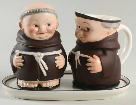 Friar Tuck Tm2-Cream & Sugar Set W/ Tray - Cream & Sugar W/Tray-Tm2