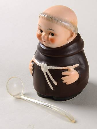 Friar Tuck Tm5-Mustard Jar & Lid W/ Spoon - Tm5-Mustard Jar & Lid W/ Spoon