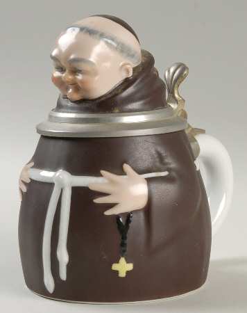 Figural Steins Monk - No Box