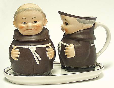Friar Tuck Tm3-Cream & Sugar Set W/ Tray - Cream & Sugar W/Tray-Tm3