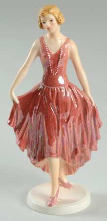 General Federation of Womens Clubs Ii Of 4-Lady In Orange Dress - No Box