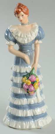 General Federation of Womens Clubs I Of 4-Lady In Blue & White Dress - No Box