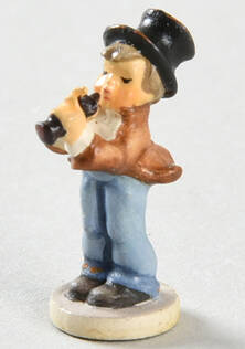 Hummel Miniature Figurine-Bronze Serenade - Boxed