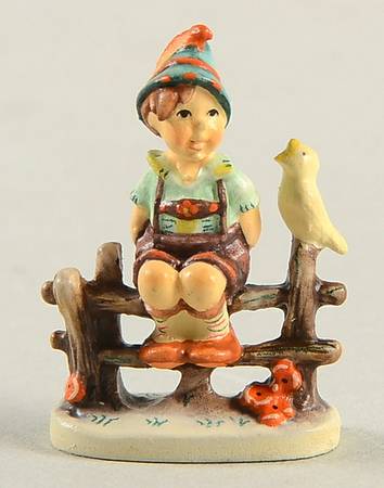 Hummel Miniature Figurine-Bronze Wayside Harmony - Boxed