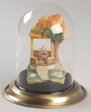 Hummel Miniature Figurine-Bronze Morning Concert-Collector's Set - With Box
