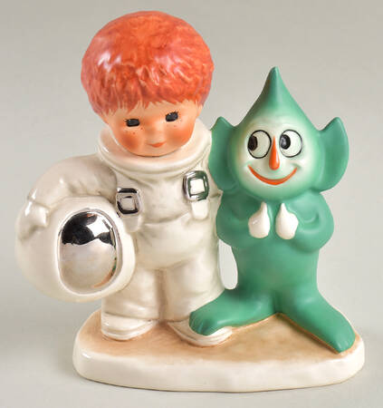 Red Heads Funny Face From Outer Space - No Box