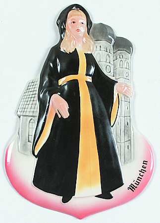 Goebel Plate Munchen (7 7/8") Wall Plaque - No Box
