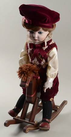 Bonnets & Bows Jesse-With Rocking Horse - Boxed