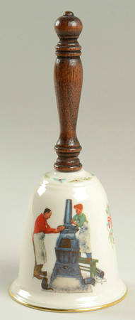 Norman Rockwell Bell Coal Season's Coming - No Box