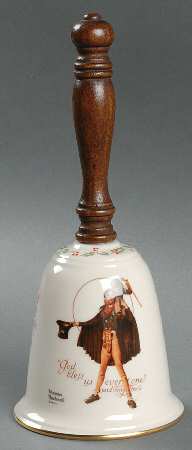 Norman Rockwell Bell Tiny Tim - Boxed