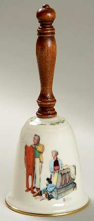 Norman Rockwell Bell Chilly Reception-Christmas - Boxed