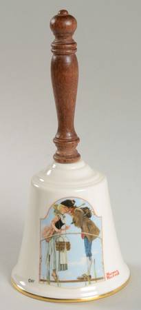 Norman Rockwell Bell The Milkmaid - Boxed