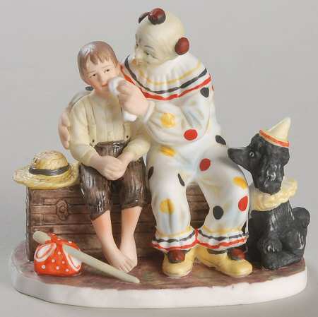 Norman Rockwell Figurines-Miniatures The Runaway - Boxed