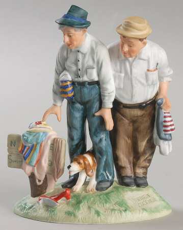Norman Rockwell Figurines-Miniatures Sweet Surprise - Boxed