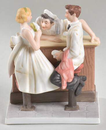 Saturday Evening Post Figurines After The Prom - No Box