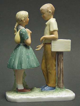 Saturday Evening Post Figurines A Day In The Life Of A Girl Ii - No Box