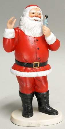 Saturday Evening Post Figurines Santa's Friend - Boxed