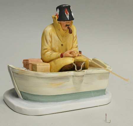 Saturday Evening Post Figurines Wet Sport - Boxed