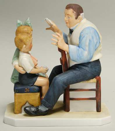 Saturday Evening Post Figurines Card Tricks - No Box
