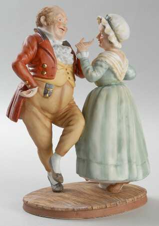 Saturday Evening Post Figurines Christmas Dancers - Boxed