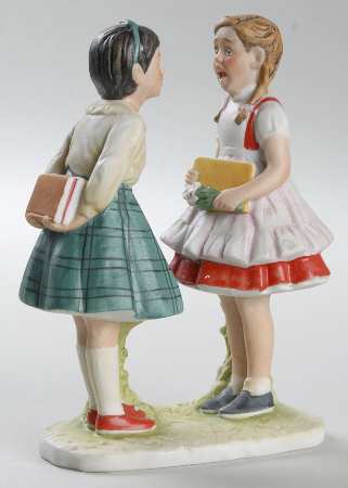 Saturday Evening Post Figurines Missing Tooth - No Box