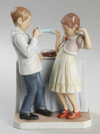 Saturday Evening Post Figurines A Day In The Life Of A Girl Iii - Boxed