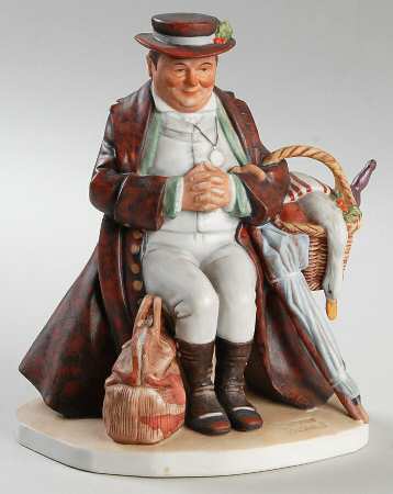 Saturday Evening Post Figurines Christmas Goose - Boxed